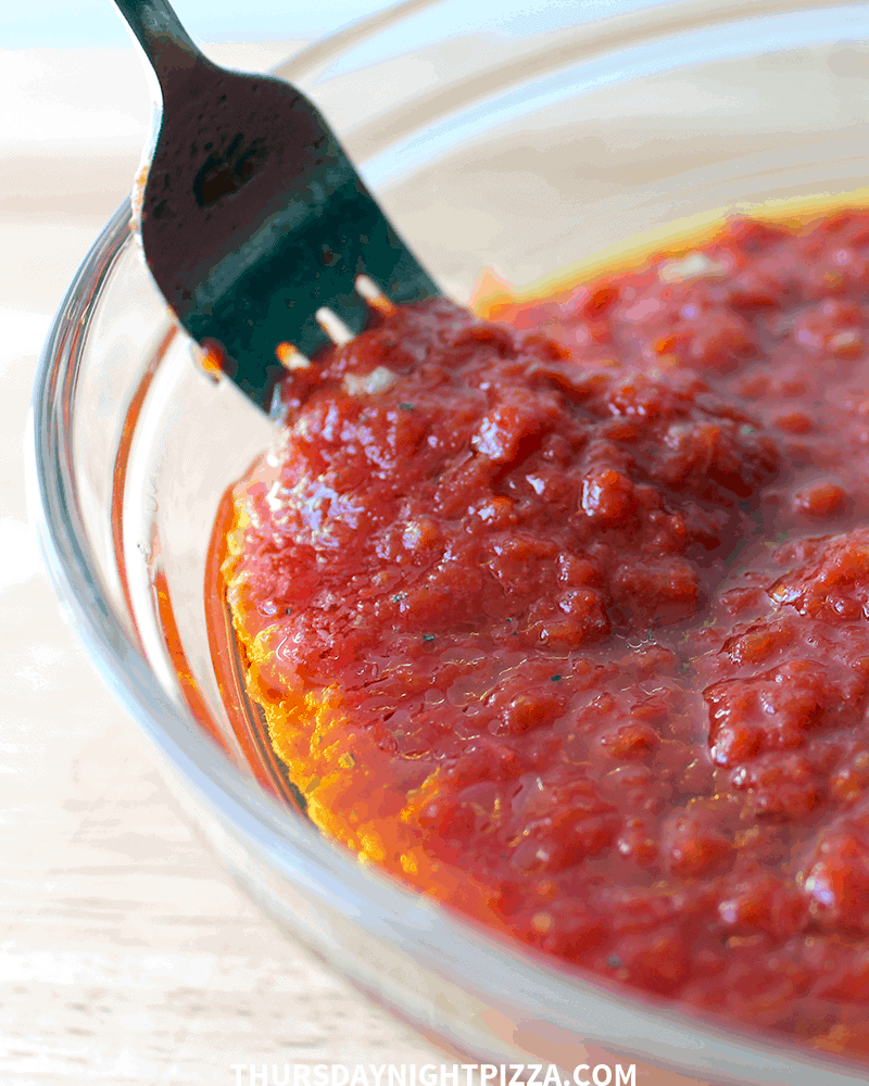 How Do You Make Pizza Sauce Out Of Marinara Sauce?